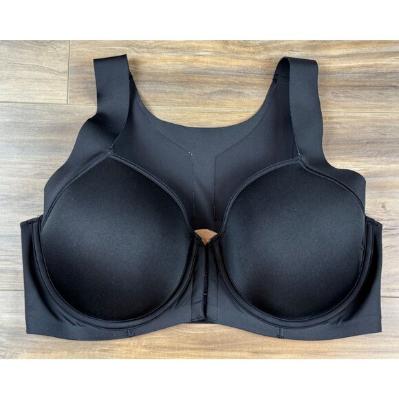 Bali Posture Boost Front Hook Underwire Bra DF3450, Black, 36DD - Picture 1 of 4